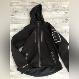 Baffin Women’s  Black Hooded Softshell Performance Jacket Medium